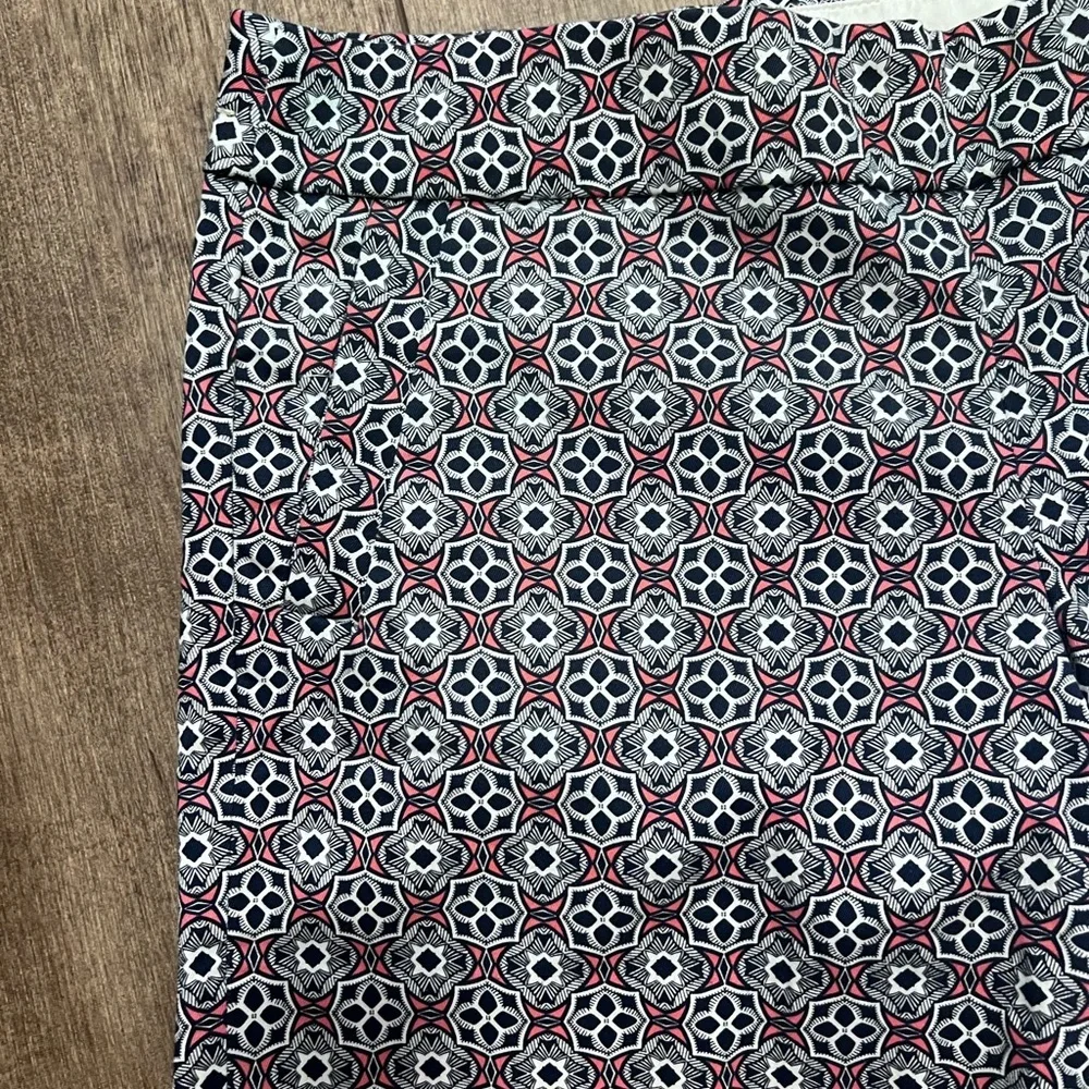 J.‎ Crew High Waist Black and White Geometric Shorts 10